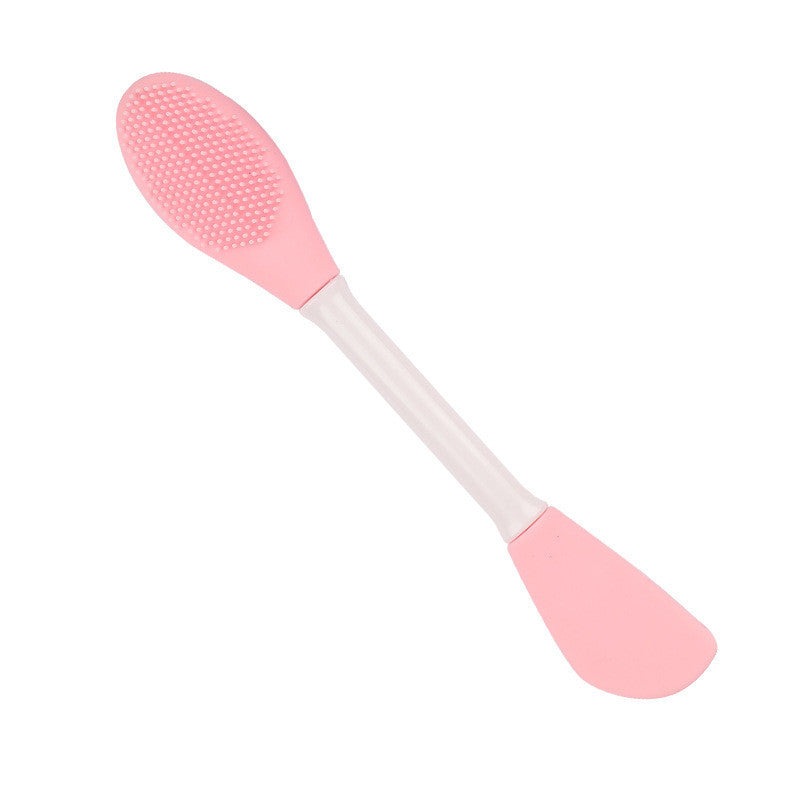 Double-Ended Silicon Face Mask applicator & Cleaning brush- Gentle Skincare Tool