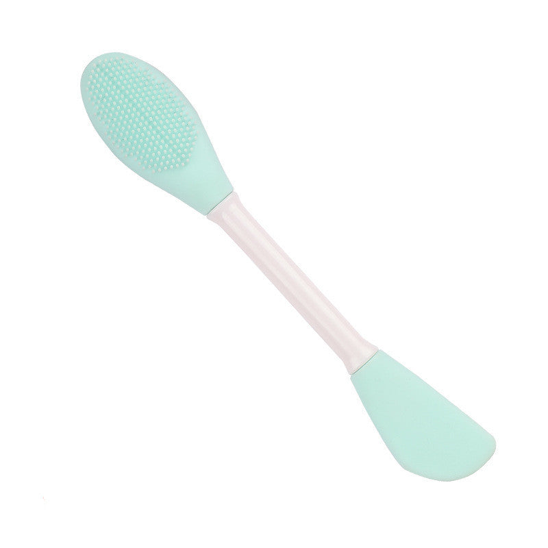 Double-Ended Silicon Face Mask applicator & Cleaning brush- Gentle Skincare Tool