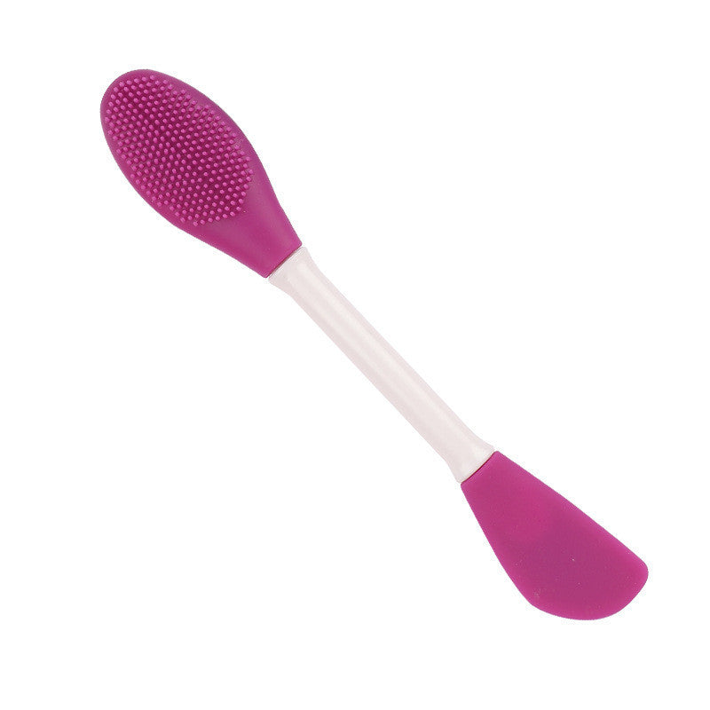 Double-Ended Silicon Face Mask applicator & Cleaning brush- Gentle Skincare Tool