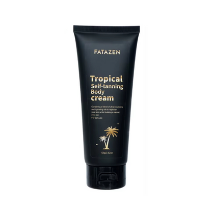 Tropical Glow 3-Hour Self Tanning Body Cream - Fast-Acting, Streak- Free, Natural Finish