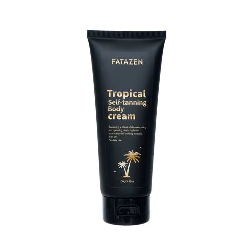 Tropical Glow 3-Hour Self Tanning Body Cream - Fast-Acting, Streak- Free, Natural Finish